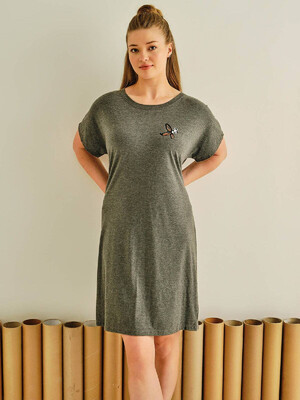 Купить Хлопковая туника с коротким рукавом HAYS 27530 в Украина в Lingerie.ua - Одяг для дому та відпочинку, Фото 7