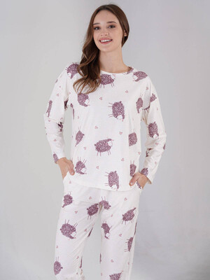 Купить Комплект с длинным рукавом VIENETTA 3071360860 в Украина в Lingerie.ua - Одяг для дому та відпочинку, Фото 6