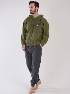 Купить Флисовый мужской костюм с капюшоном VIENETTA MAN 3041590000 в Украина в Lingerie.ua - Одяг для дому та відпочинку, Фото 3