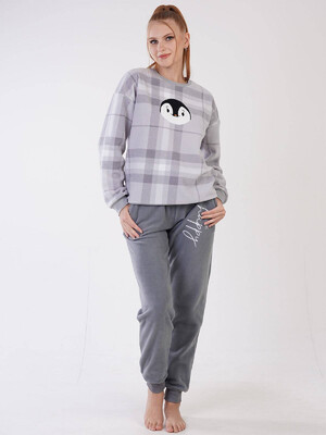 Купить Флисовый домашний костюм с брюками VIENETTA 3031890441 в Украина в Lingerie.ua - Одяг для дому та відпочинку, Видео