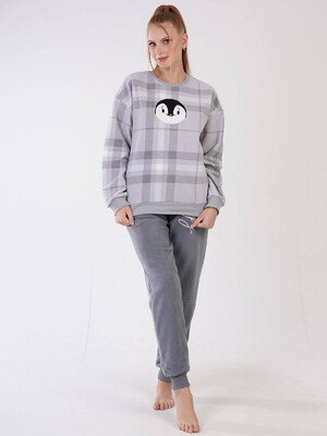 Купить Флисовый домашний костюм с брюками VIENETTA 3031890441 в Украина в Lingerie.ua - Одяг для дому та відпочинку, Фото 3