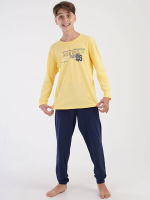 Купить Хлопковый комплект с длинным рукавом VIENETTA KIDS 3050820000 в Украина в Lingerie.ua - Одяг для дому та відпочинку, Фото 3