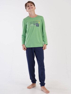 Купить Хлопковый комплект с длинным рукавом VIENETTA KIDS 3050820000 в Украина в Lingerie.ua - Одяг для дому та відпочинку, Фото 5