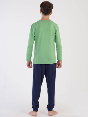 Купить Хлопковый комплект с длинным рукавом VIENETTA KIDS 3050820000 в Украина в Lingerie.ua - Одяг для дому та відпочинку, Фото 8