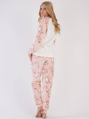 Купить Плюшевая теплая женская пижама VIENETTA 3040280263 в Украина в Lingerie.ua - Одяг для дому та відпочинку, Фото 2