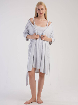 Купить Комплект из ночной сорочки и халата VIENETTA 3050940000 в Украина в Lingerie.ua - Одяг для дому та відпочинку, Фото 8