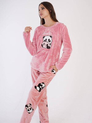 Купить Плюшева тепла піжама VIENETTA 3040330262 в Украина в Lingerie.ua - Одяг для дому та відпочинку, Фото 3