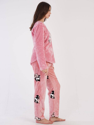 Купить Плюшева тепла піжама VIENETTA 3040330262 в Украина в Lingerie.ua - Одяг для дому та відпочинку, Фото 4