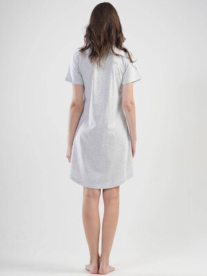 Купить Хлопковая ночная сорочка с коротким рукавом VIENETTA 1121360000 в Украина в Lingerie.ua - Одяг для дому та відпочинку, Фото 4