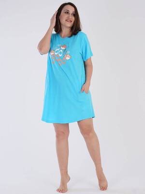 Купить Хлопковая туника с карманами VIENETTA 3010320000 в Украина в Lingerie.ua - Одяг для дому та відпочинку, Фото 2