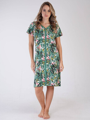 Купить Хлопковый халат на молнии VIENETTA 3100427930 в Украина в Lingerie.ua - Одяг для дому та відпочинку, Фото 1