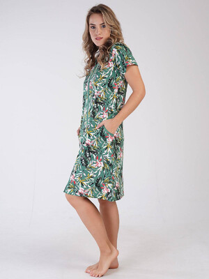 Купить Хлопковый халат на молнии VIENETTA 3100427930 в Украина в Lingerie.ua - Одяг для дому та відпочинку, Фото 3