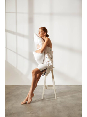 Купить Хлопковая туника на тонких бретельках HAYS 36165 в Украина в Lingerie.ua - Одяг для дому та відпочинку, Фото 3