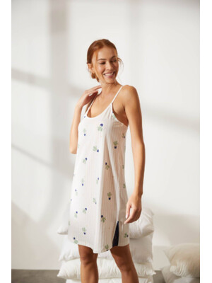 Купить Хлопковая туника на тонких бретельках HAYS 36165 в Украина в Lingerie.ua - Одяг для дому та відпочинку, Фото 8