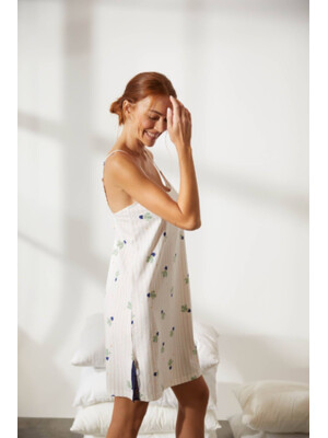 Купить Хлопковая туника на тонких бретельках HAYS 36165 в Украина в Lingerie.ua - Одяг для дому та відпочинку, Фото 9