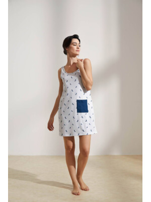 Купить Хлопковая туника на бретельках HAYS 36195 в Украина в Lingerie.ua - Одяг для дому та відпочинку, Фото 8