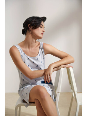 Купить Хлопковая туника на бретельках HAYS 36195 в Украина в Lingerie.ua - Одяг для дому та відпочинку, Фото 6