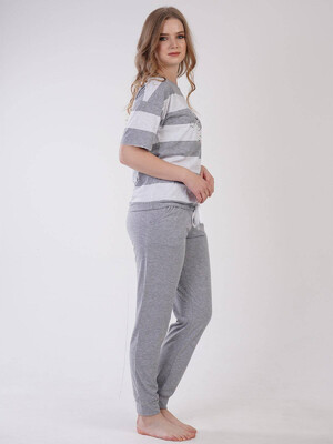 Купить Хлопковый комплект с брюками VIENETTA 3090160000 в Украина в Lingerie.ua - Одяг для дому та відпочинку, Фото 4