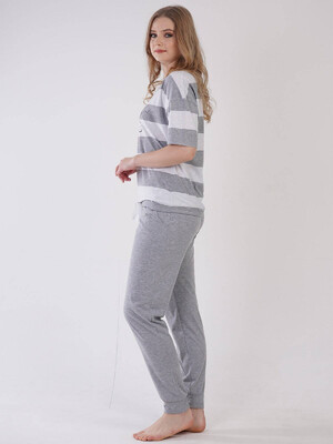 Купить Хлопковый комплект с брюками VIENETTA 3090160000 в Украина в Lingerie.ua - Одяг для дому та відпочинку, Фото 5