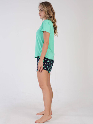 Купить Хлопковый комплект из футболки и шорт VIENETTA 3100468873 в Украина в Lingerie.ua - Одяг для дому та відпочинку, Фото 6