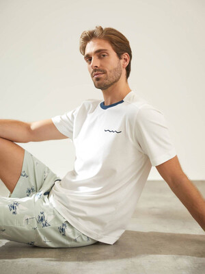 Купить Бавовняний комплект із футболки та шортів HAYS 36434 в Украина в Lingerie.ua - Одяг для дому та відпочинку, Фото 3