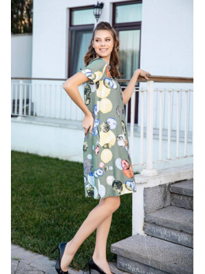 Купить Платье из вискозы летнее COCOON J1-1113 в Украина в Lingerie.ua - Одяг для дому та відпочинку, Фото 3