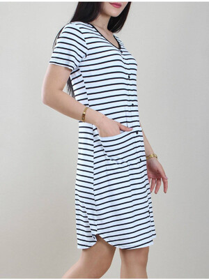 Купить Платье летнее с коротким рукавом на пуговицах JEN 04256 в Украина в Lingerie.ua - Одяг для дому та відпочинку, Фото 4