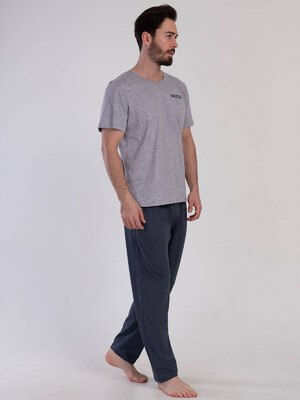 Купить Хлопковый домашний костюм с брюками GAZZAZ 3110163695 в Украина в Lingerie.ua - Одяг для дому та відпочинку, Фото 4