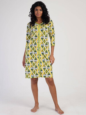 Купить Хлопковый халат на молнии VIENETTA 3110854921 в Украина в Lingerie.ua - Одяг для дому та відпочинку, Видео