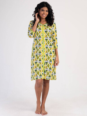 Купить Хлопковый халат на молнии VIENETTA 3110854921 в Украина в Lingerie.ua - Одяг для дому та відпочинку, Фото 6