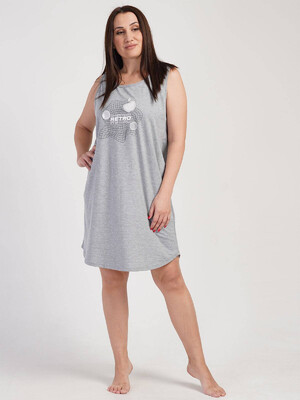 Купить Хлопковая домашняя туника без рукавов VIENETTA 3111770000 в Украина в Lingerie.ua - Одяг для дому та відпочинку, Фото 2