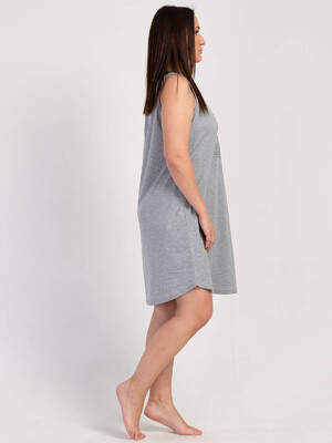 Купить Хлопковая домашняя туника без рукавов VIENETTA 3111770000 в Украина в Lingerie.ua - Одяг для дому та відпочинку, Фото 3