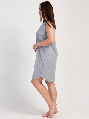 Купить Хлопковая домашняя туника без рукавов VIENETTA 3111770000 в Украина в Lingerie.ua - Одяг для дому та відпочинку, Фото 4