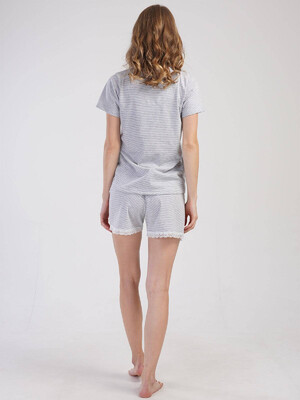 Купить Хлопковый комплект с шортами VIENETTA 3113290000 в Украина в Lingerie.ua - Одяг для дому та відпочинку, Фото 3