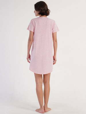 Купить Хлопковая туника с коротким рукавом VIENETTA 3120140000 в Украина в Lingerie.ua - Одяг для дому та відпочинку, Фото 2