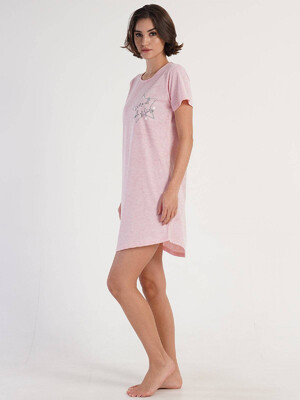 Купить Хлопковая туника с коротким рукавом VIENETTA 3120140000 в Украина в Lingerie.ua - Одяг для дому та відпочинку, Фото 7