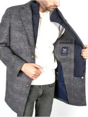 Купить Мужское пальто FORMENTI FW-2285 в Украина в Lingerie.ua - Одяг для дому та відпочинку, Фото 2