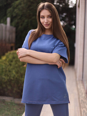 Купить Летний костюм из футболки и брюк LINGERIE 170710 в Украина в Lingerie.ua - Одяг для дому та відпочинку, Фото 15