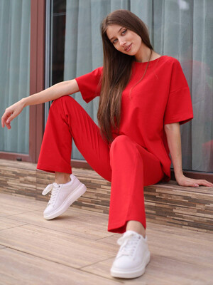 Купить Летний костюм из футболки и брюк LINGERIE 170710 в Украина в Lingerie.ua - Одяг для дому та відпочинку, Фото 20