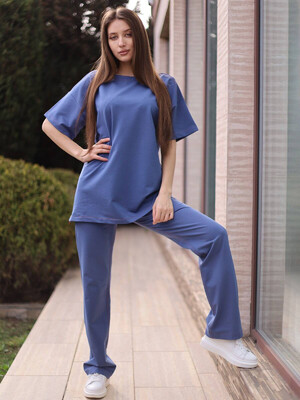 Купить Летний костюм из футболки и брюк LINGERIE 170710 в Украина в Lingerie.ua - Одяг для дому та відпочинку, Фото 13