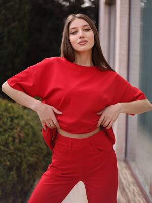 Купить Летний костюм из футболки и брюк LINGERIE 170710 в Украина в Lingerie.ua - Одяг для дому та відпочинку, Фото 11