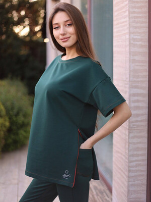 Купить Летний костюм из футболки и брюк LINGERIE 170710 в Украина в Lingerie.ua - Одяг для дому та відпочинку, Фото 5