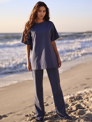 Купить Летний костюм из футболки и брюк LINGERIE 170710 в Украина в Lingerie.ua - Одяг для дому та відпочинку, Фото 9