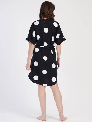 Купить Туника из штапеля в крупный горох VIENETTA 3114536884 в Украина в Lingerie.ua - Одяг для дому та відпочинку, Фото 5