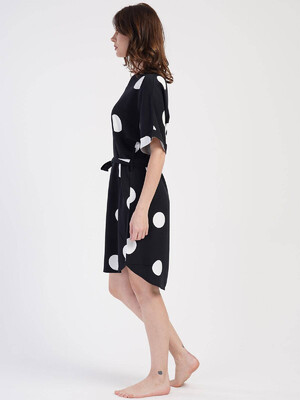 Купить Туника из штапеля в крупный горох VIENETTA 3114536884 в Украина в Lingerie.ua - Одяг для дому та відпочинку, Фото 7