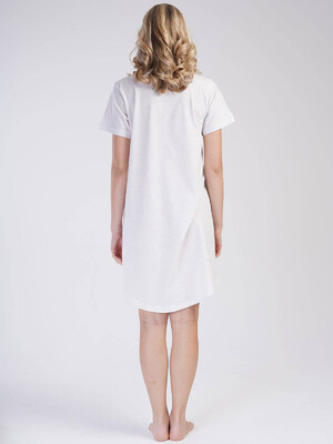 Купить Хлопковая туника с коротким рукавом VIENETTA 3120670000 в Украина в Lingerie.ua - Одяг для дому та відпочинку, Фото 2