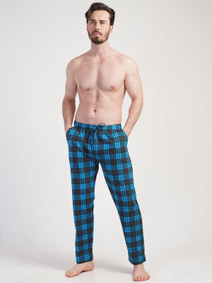 Купить Хлопковые домашние брюки в клетку VIENETTA MAN 3111572338 в Украина
