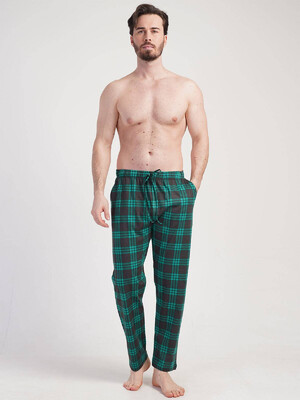 Купить Бавовняні домашні штани в клітинку VIENETTA MAN 3111572338 в Украина в Lingerie.ua - Одяг для дому та відпочинку, Фото 7