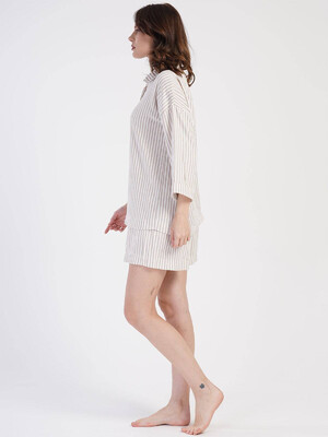 Купить Летний костюм с рубашкой и шортами VIENETTA PLUS 3114430035 в Украина в Lingerie.ua - Одяг для дому та відпочинку, Фото 8