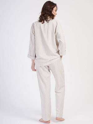 Купить Штапельный костюм с рубашкой и брюками VIENETTA PLUS 3114500035 в Украина в Lingerie.ua - Одяг для дому та відпочинку, Фото 9